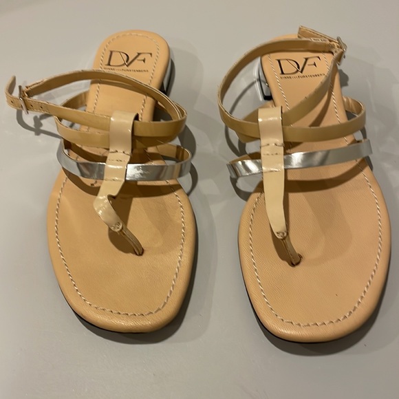 Diane Von Furstenberg strapped sandals size 6 - Picture 2 of 5